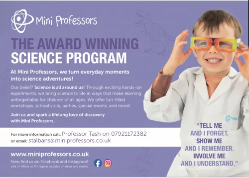 Mini Professors St Albans and Harpenden 