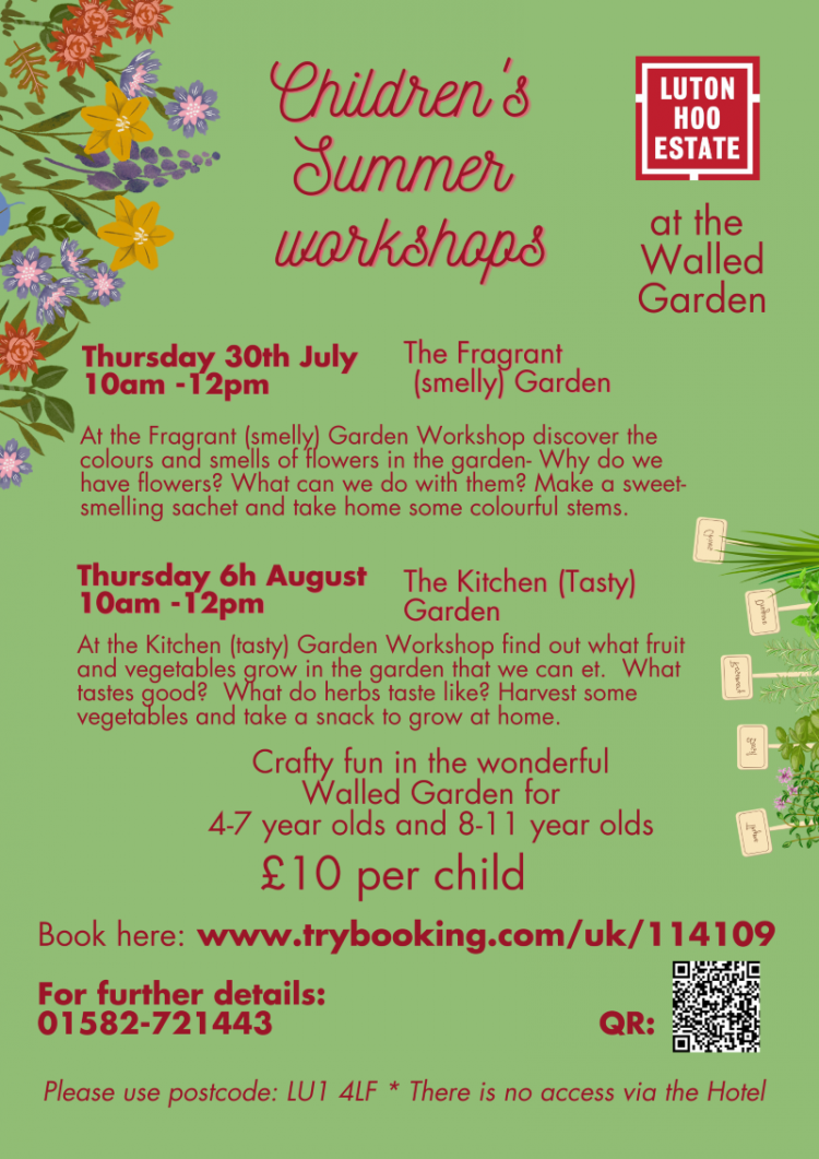 Children's Workshops at the Walled Garden 